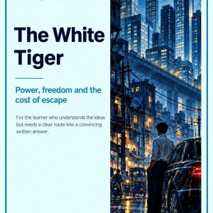 The White Tiger Grade 12 literature study guide, The Other Way In by Nicola Killops